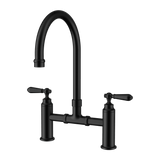 Nero York Bridge Kitchen Set Matte Black NR692107BMB