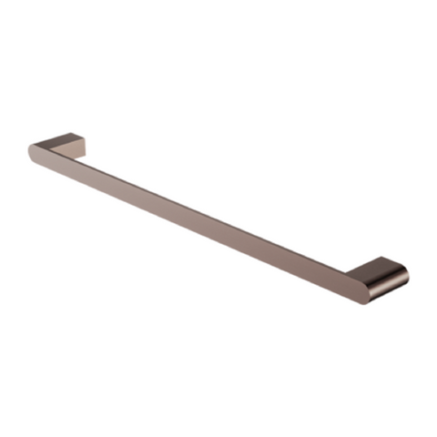 Nero Bianca Single Towel Rail 800mm Brushed Bronze NR9030BZ
