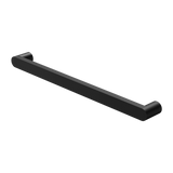 Nero Bianca Single Heated Towel Rail 240V 632mm Matte Black NR9025HMB