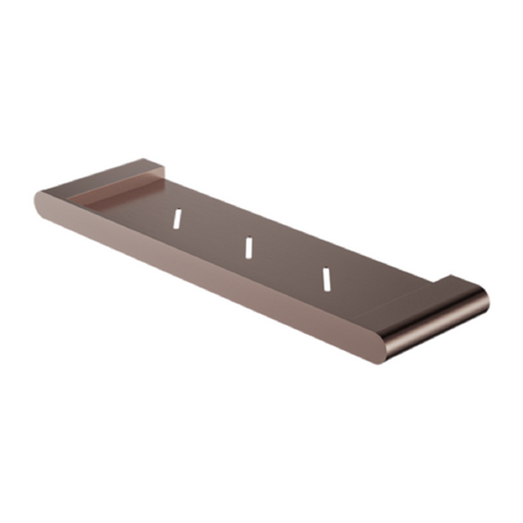 Nero Bianca Metal Shower Shelf Brushed Bronze NR9087ABZ