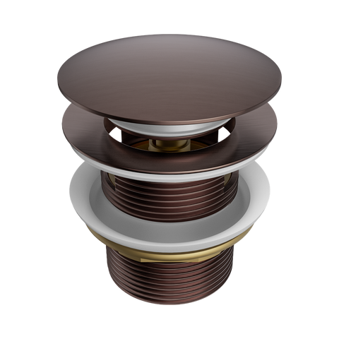 Nero 40mm Bath PopUp Waste Removable w/ Overflow Brushed Bronze NRA710BZ