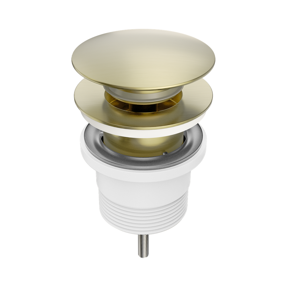Nero Project Basin PopUp Waste 40x32mm Abs Brushed Gold NRA711BBG