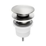 Nero Project Basin PopUp Waste 40x32mm Abs Brushed Nickel NRA711BBN
