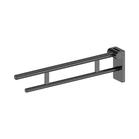 Nero Mecca Care Foldable Toilet Arm Gunmetal NRCR0007GM