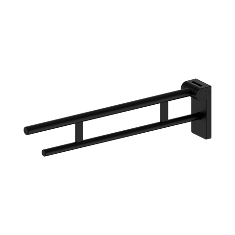 Nero Mecca Care Foldable Toilet Arm Matte Black NRCR0007MB