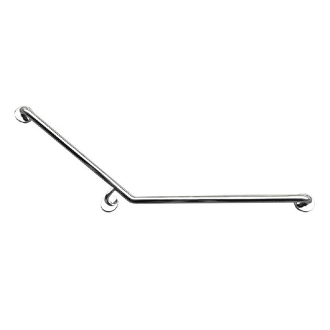 Nero Grab Bar 140 Degree Left Hand 800X700mm(Concealed Fixing) Stainless Steel NRCR03LCH