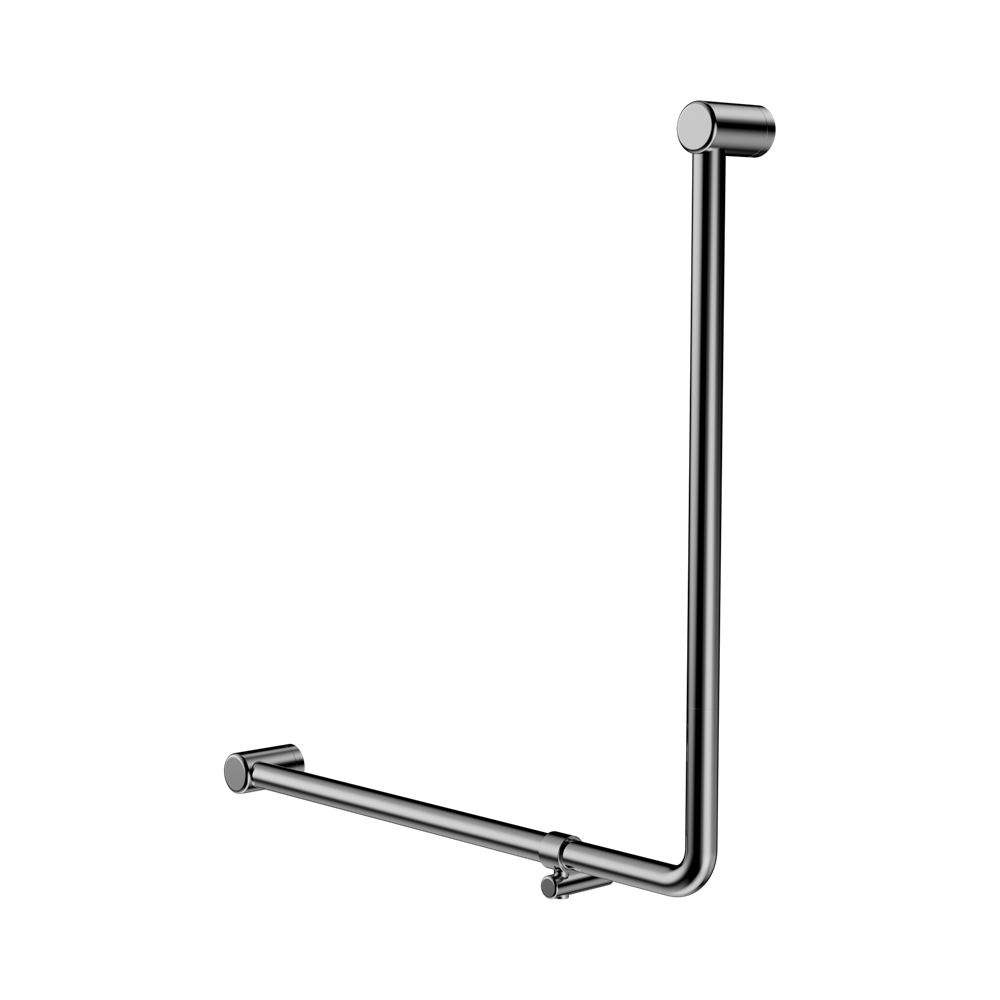 Nero Mecca Care 32mm 90 Degree Bent Tube Grab Rail 750X750mm Chrome NRCR3290BCH