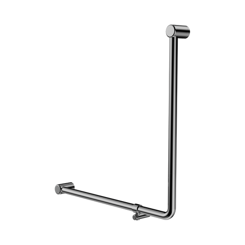 Nero Mecca Care 32mm 90 Degree Bent Tube Grab Rail 750X750mm Chrome NRCR3290BCH