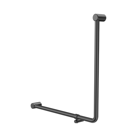 Nero Mecca Care 32mm 90 Degree Bent Tube Grab Rail 750X750mm Gunmetal NRCR3290BGM