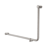 Nero Mecca Care 32mm DDA 90 Degree Bent Tube Grab Rail 600X1000mm Brushed Nickel NRCR3290EBN