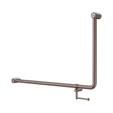 Nero Mecca Care 32mm DDA 90D Bent Tube Grab Rail 600X1000mm w/ Toilet Roll Holder Brushed Bronze NRCR3290EHBZ