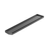 Nero Tile Insert V Channel Floor Grate 600x106x80/90mm (No Outlet) Gunmetal NRFG004GM