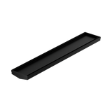 Nero Tile Insert V Channel Floor Grate 600x106x80/90mm (No Outlet) Matte Black NRFG004MB