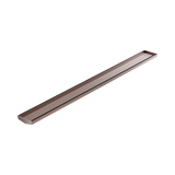 Nero Tile Insert V Channel Floor Grate 1200x106x80/90mm (No Outlet) Brushed Bronze NRFG005BZ