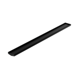 Nero Tile Insert V Channel Floor Grate 1200x106x80/90mm (No Outlet) Matte Black NRFG005MB