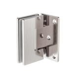 Nero Gen Ii Shower 90 Degree Glass To Wall Shower Hinge 10mm Brushed Nickel NRSH101ABN