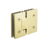 Nero Gen Ii Shower 180 Degree Glass To Glass Shower Hinge 10mm Brushed Gold NRSH102ABG