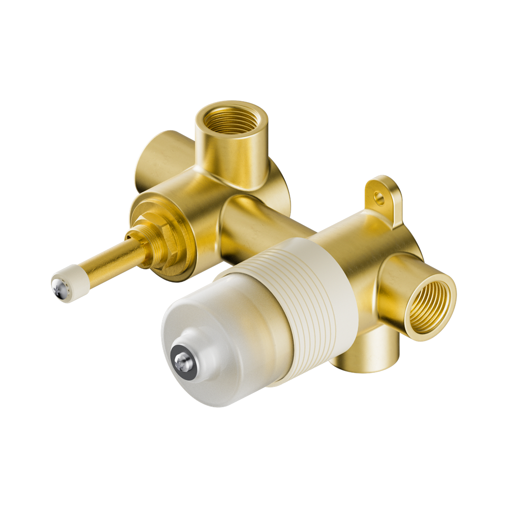 Nero Premium Universal Shower Mixer Diverter 35mm Horizontal Body Only NRUB003AP