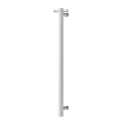 Nero NonHeated Vertical Towel Rail 900mm Brushed Nickel NRV901BN