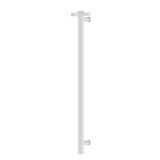 Nero NonHeated Vertical Towel Rail 900mm Matte White NRV901MW