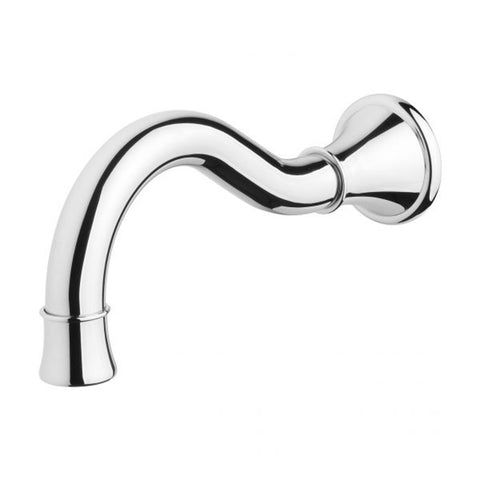 Phoenix Nostalgia Basin / Bath Outlet 180mm Shepherds Crook Chrome NS0900-00-1