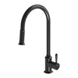 Phoenix Nostalgia Pull Out Sink Mixer 230mm Antique Black NS710-33-1