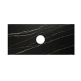 Otti Boston Wall Hung Vanity 600mm (No Taphole) Light Grey / Empire Black Top BS600LGST-EB-NTH