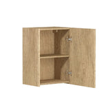 Otti Byron Laundry Wall Cabinet 600x416mm Natural Oak LA-WCBY400N