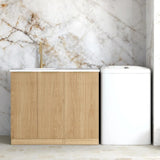 Otti Havana Base Laundry Kit 1060mm Woodland Oak / Pure White Top LA-1060-HAWL-PW