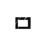 Fienza Undermount Vanity Bench Top 600mm (No Taphole) Silica Free Nero Vena 509-141-SF