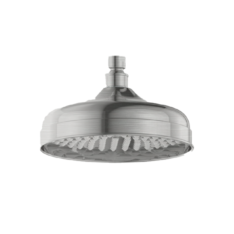 Nero York Shower Head 200mm Brushed Nickel NR508094BN