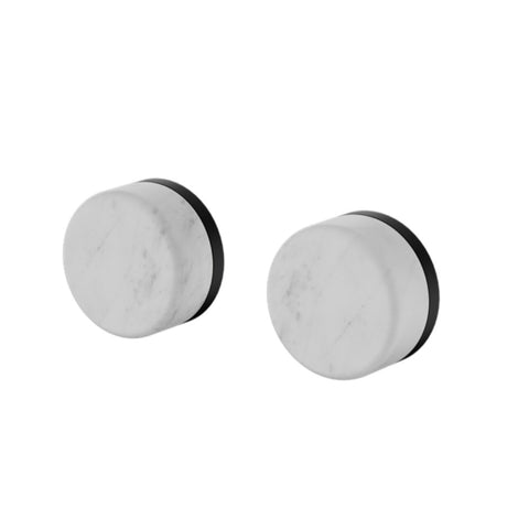 Nero Serenity Wall Top Assembly w/ Carrara Handle Matte Black 24D005MB