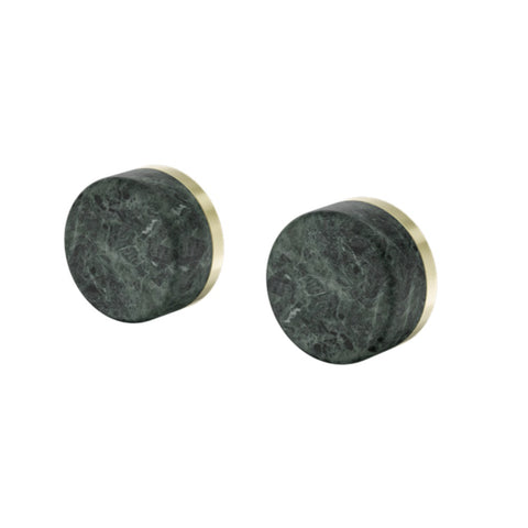 Nero Serenity Wall Top Assembly w/ Verde Alpi Handle Brushed Gold 24D006BG