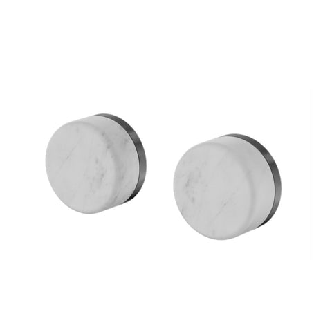 Nero Serenity Wall Top Assembly w/ Carrara Handle Gunmetal 24D005GM