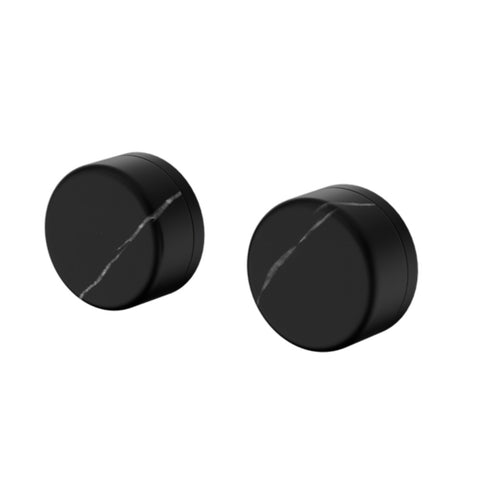 Nero Serenity Wall Top Assembly w/ Marquina Black Handle Matte Black 24D116MB