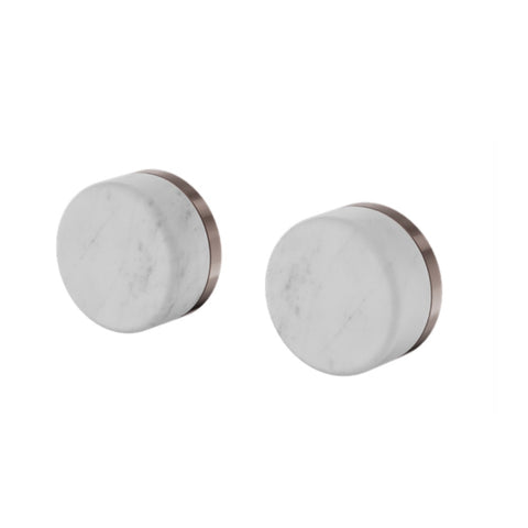 Nero Serenity Wall Top Assembly w/ Carrara Handle Brushed Bronze 24D005BZ