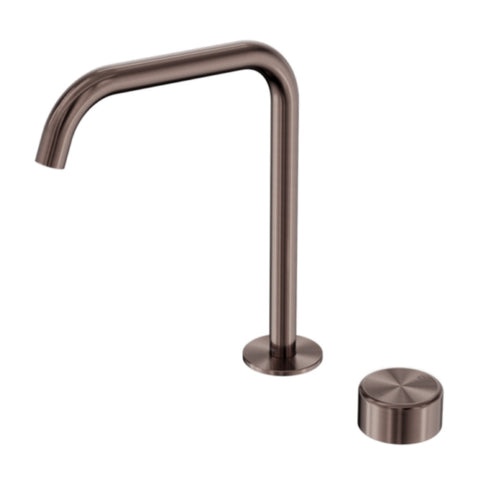 Nero Serenity Progressive Bath/Kitchen Mixer Edge Spout w/ Metal Handle Brushed Bronze 24E054BZ
