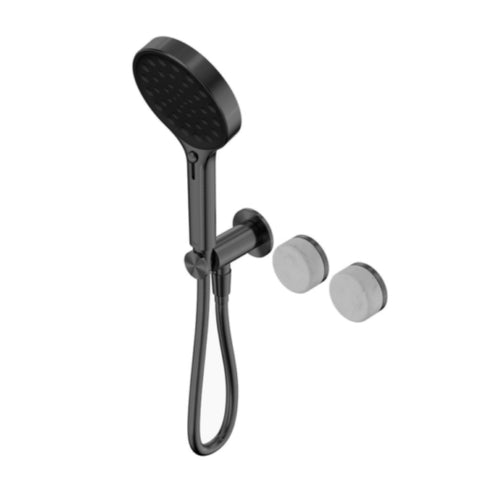 Nero Serenity Progressive Shower System w/ Carrara Handle And Serenity Hand Shower Gunmetal 24E025GM