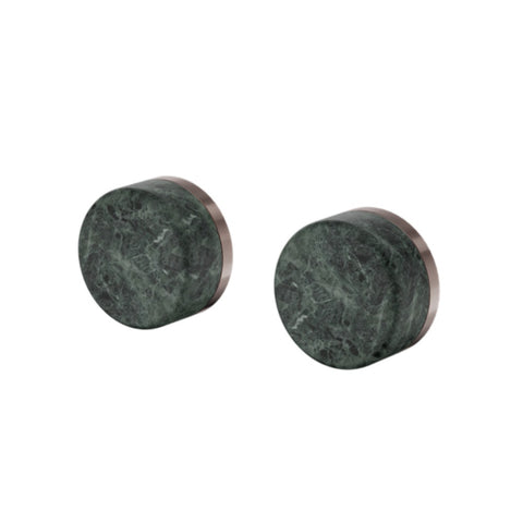 Nero Serenity Wall Top Assembly w/ Verde Alpi Handle Brushed Bronze 24D006BZ