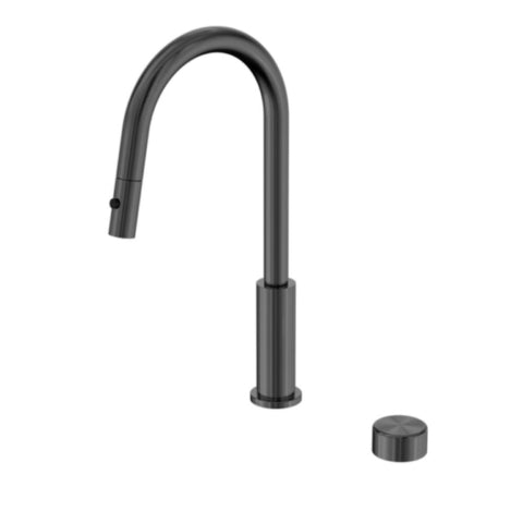 Nero Serenity Progressive Pull Out kitchen Set w/ Metal Handle Gunmetal 24E060GM