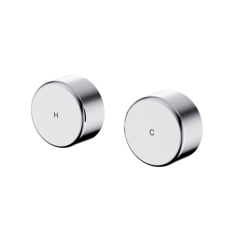 Nero Serenity Wall Top Assembly w/ Metal Handle Chrome 24D010CH