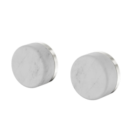 Nero Serenity Wall Top Assembly w/ Carrara Handle Brushed Nickel 24D005BN