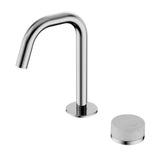 Nero Serenity Progressive Basin Mixer Edge Spout w/ Carrara Handle Chrome 24E043CH