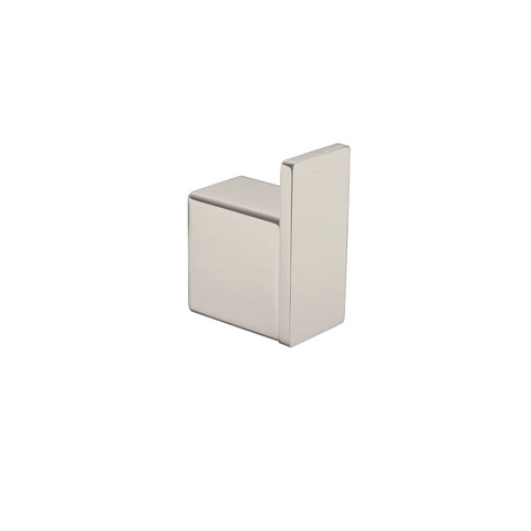 Amelie Royale Square Robe Hook Brushed Nickel BDO4682BN