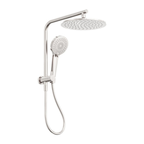 Amelie Royale 2 In 1 Twin Shower Brushed Nickel BDO250805EBN