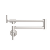 Nero Zen Pot Filler Brushed Nickel NR162203BN