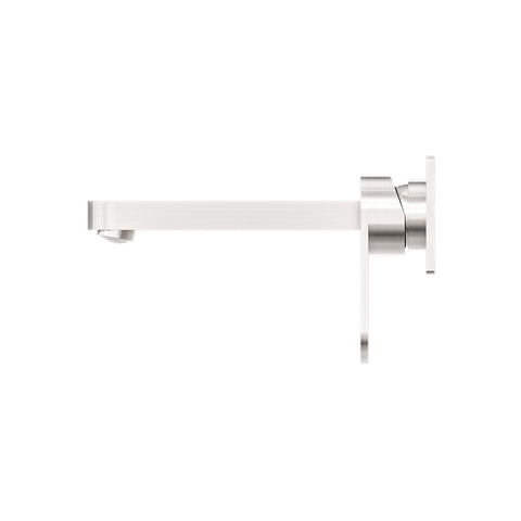 Amelie Royale Paddle Wall Basin/Bath Mixer 187mm Spout (Trim Kit Only) Brushed Nickel BDO301310ATBN