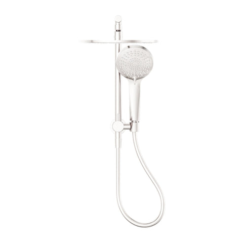 Amelie Royale 2 In 1 Twin Shower Brushed Nickel BDO250805EBN