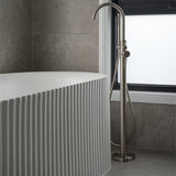 Amelie Royale Freestanding Mixer Hand Shower Brushed Nickel BDO210903ABN