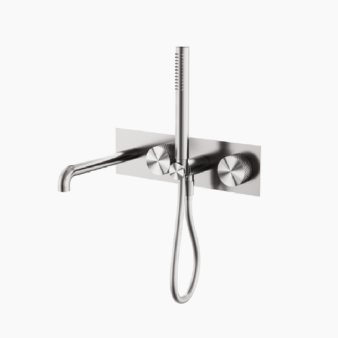 Nero Opal Progressive Shower System 250mm Brushed Nickel NR252003A230BN